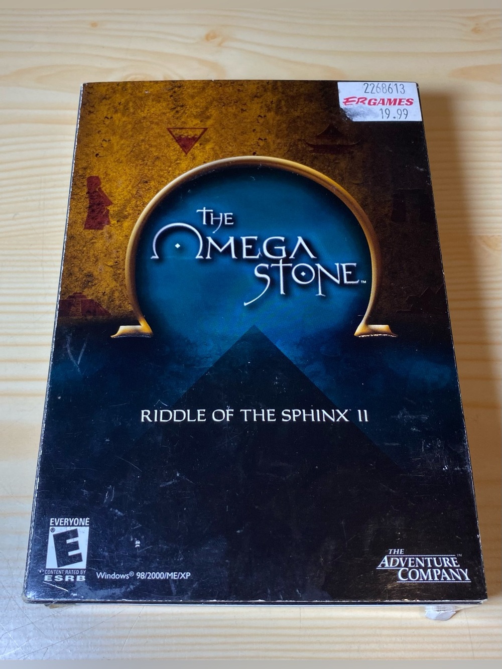 The Omega Stone Riddle Sphinx II NIOB Sealed Complete Manual PC Computer Game